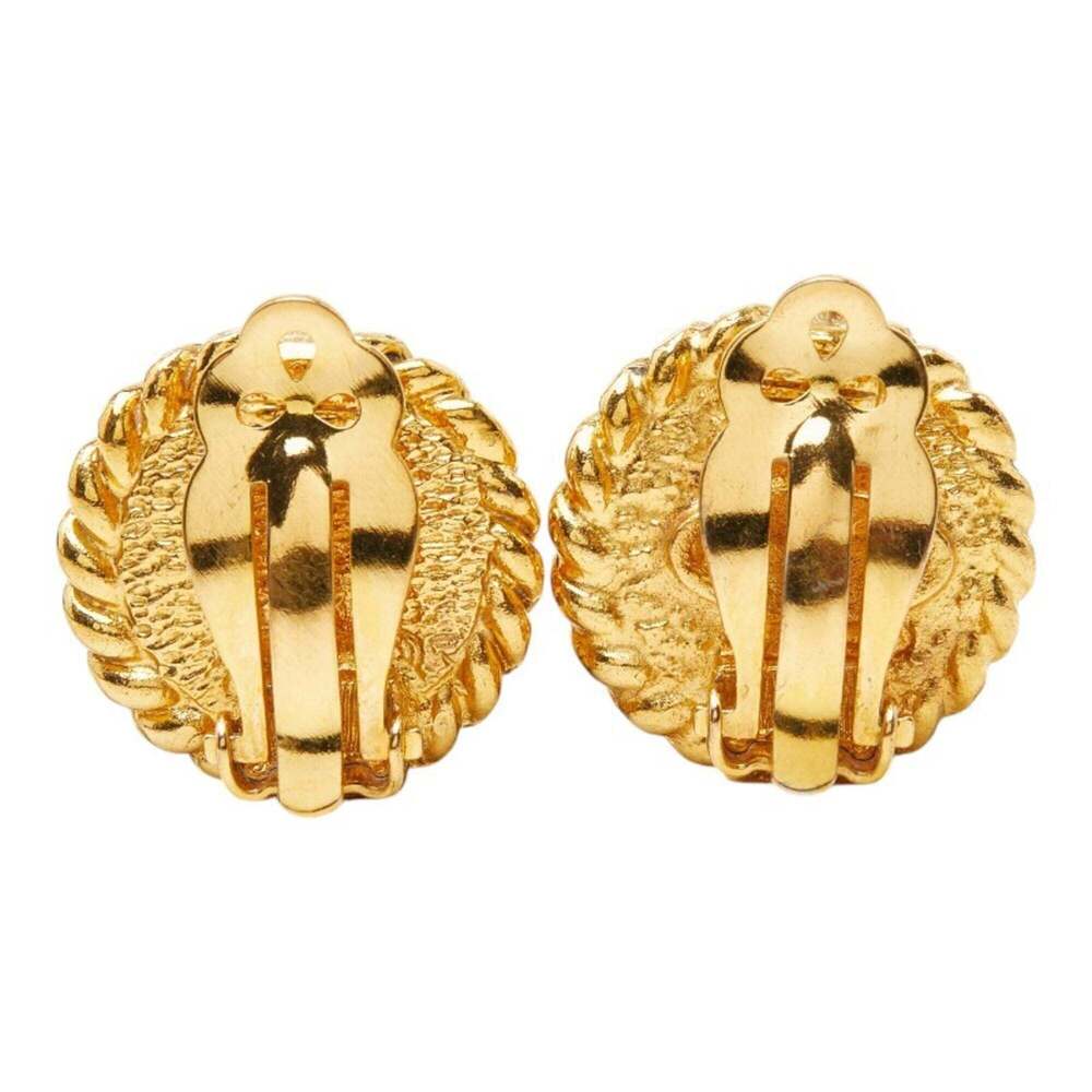 CHANEL Red Logo Earrings - Picture 3 of 6